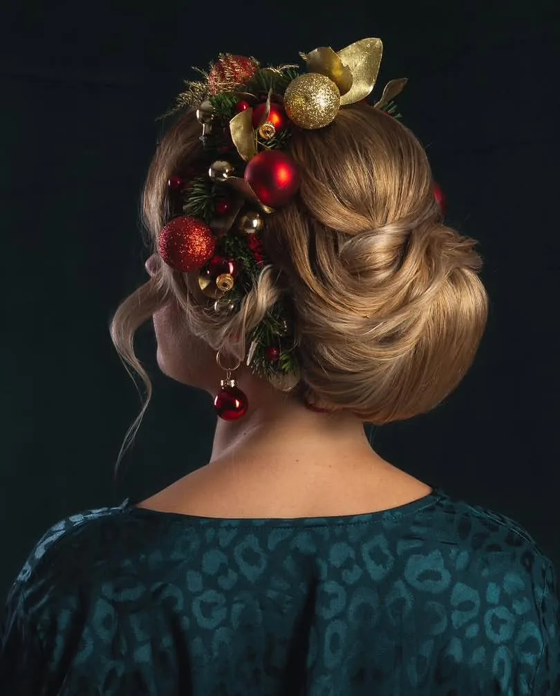 Événementiel · Une création de Noël — réalisation Ségolook